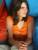 Lucie qui est tomb�e dans les coussins !